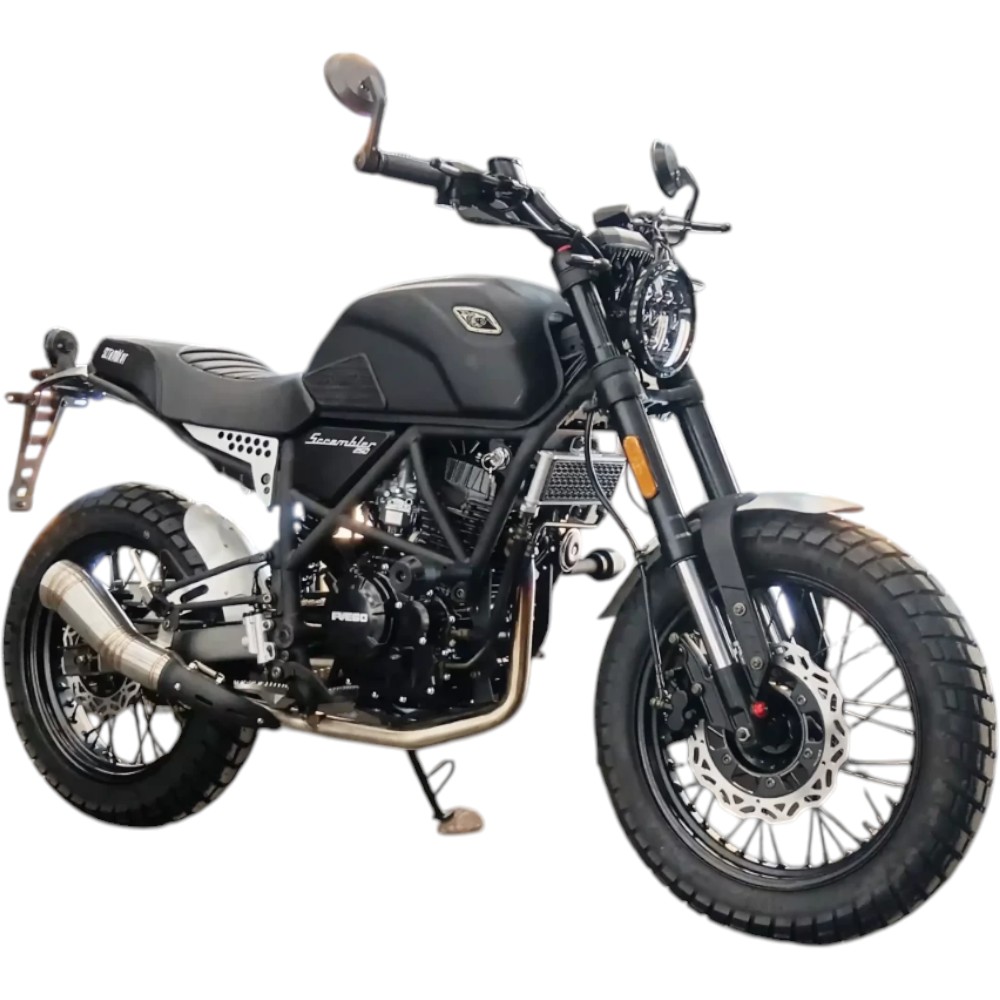 Купить мотоцикл FUEGO SCRAMBLER 250 AIR Мотоцикл FUEGO SCRAMBLER 250 AIR