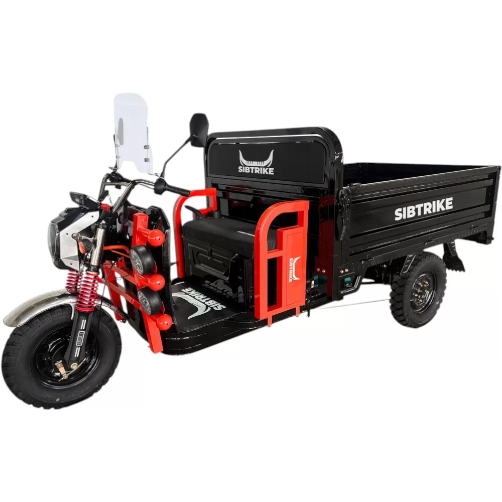 Купить грузовой электротрицикл WHITE SIBERIA SIBTRIKE CARGO 1.8 Грузовой электротрицикл WHITE SIBERIA SIBTRIKE CARGO 1.8