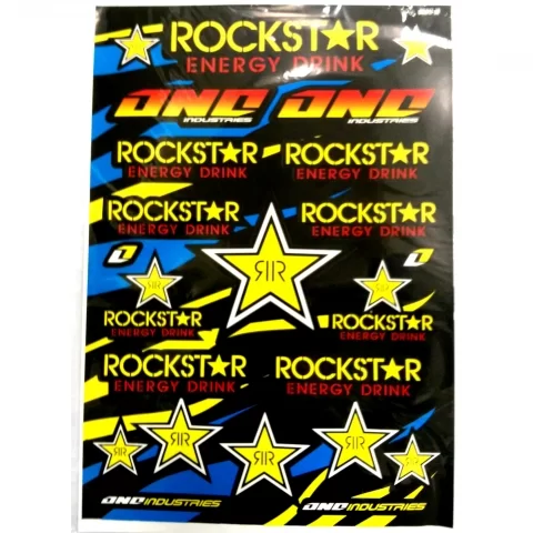 Наклейки для мототехники ROCKSTAR ENERGY DRINK