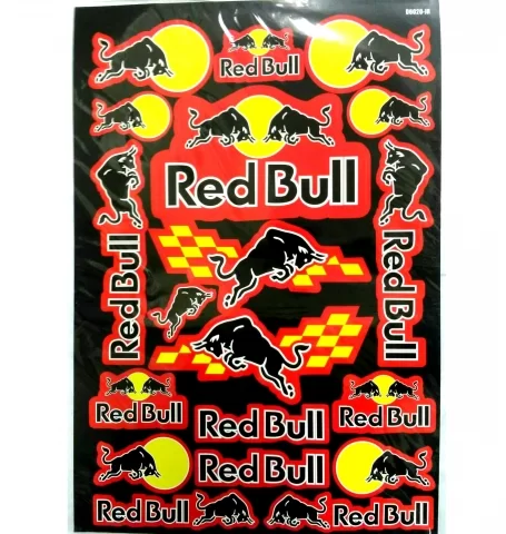 Купить наклейки для мототехники Red Bull Наклейки для мототехники Red Bull