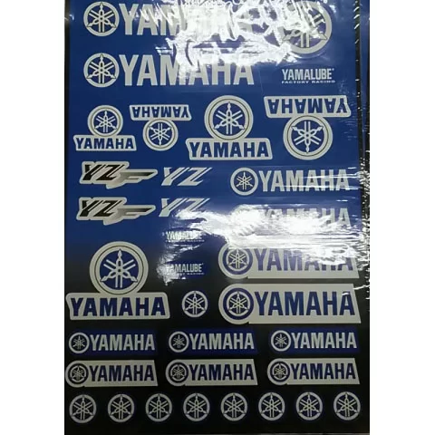 Купить наклейки на мотоцикл Ямаха Yamaha синие Наклейки на мотоцикл Ямаха Yamaha синие