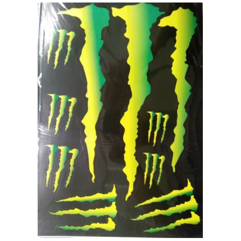 Купить наклейки на мотоцикл MONSTER ENERGY 11 Наклейки на мотоцикл MONSTER ENERGY 11