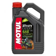 Полусинтетическое моторное масло Motul ATV-UTV Expert 4T 10w40 (4 литра)