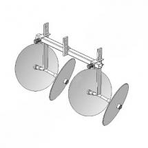 Окучник двухрядный дисковый