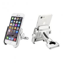 Держатель для телефона на руль мотоцикла (велосипеда) Motowolf алюминиевый