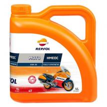 Масло четырехтактное 10W30 синтетическое REPSOL Moto Racing HMEOC 4T 4 л